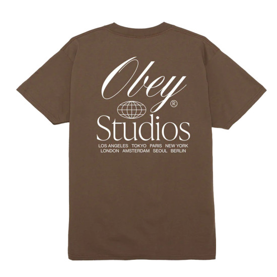 Obey Ανδρική κοντομάνικη μπλούζα Studios Worldwide Classic T-Shirt